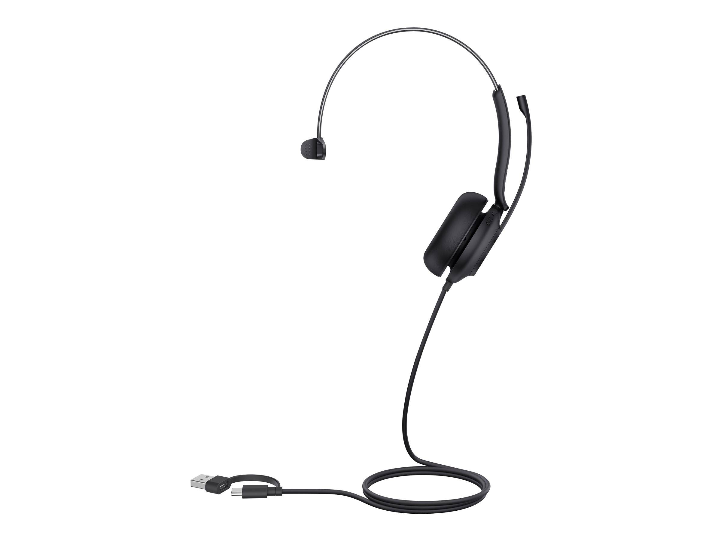 Yealink UH35 Mono - Headset - On-Ear - kabelgebunden