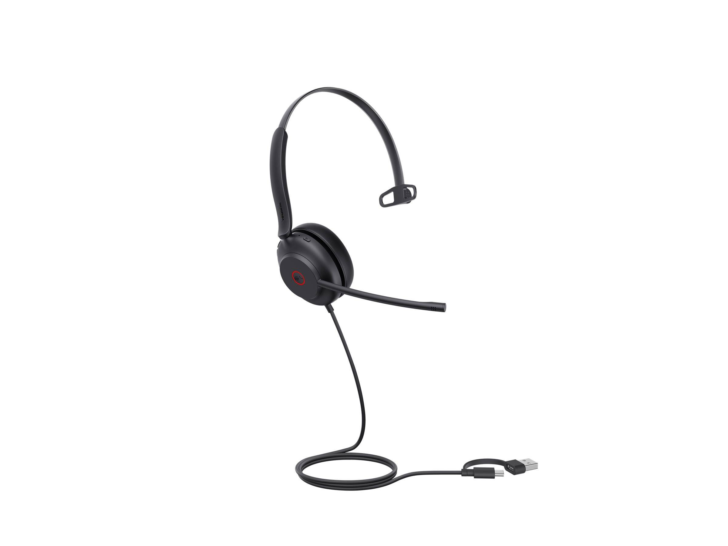 Yealink UH35 Mono - Headset - On-Ear - kabelgebunden