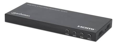 MANHATTAN 4K@30Hz 4-Port HDMI Multiviewer Switch Anschlusskabel - High Speed