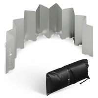 EVOCAMP Windschutz für Gaskocher, inklusive Tasche, 16 Lamellen, Spirituskocher Outdoor, Campingkocher, Grill, Camping Feuerstelle, Gaskocher EVOCAMP Windschutz für Gaskocher, inklusive Tasche, 16 Lamellen, Spirituskocher Outdoor, Campingkocher, Grill, Camping Feuerstelle, Gaskocher