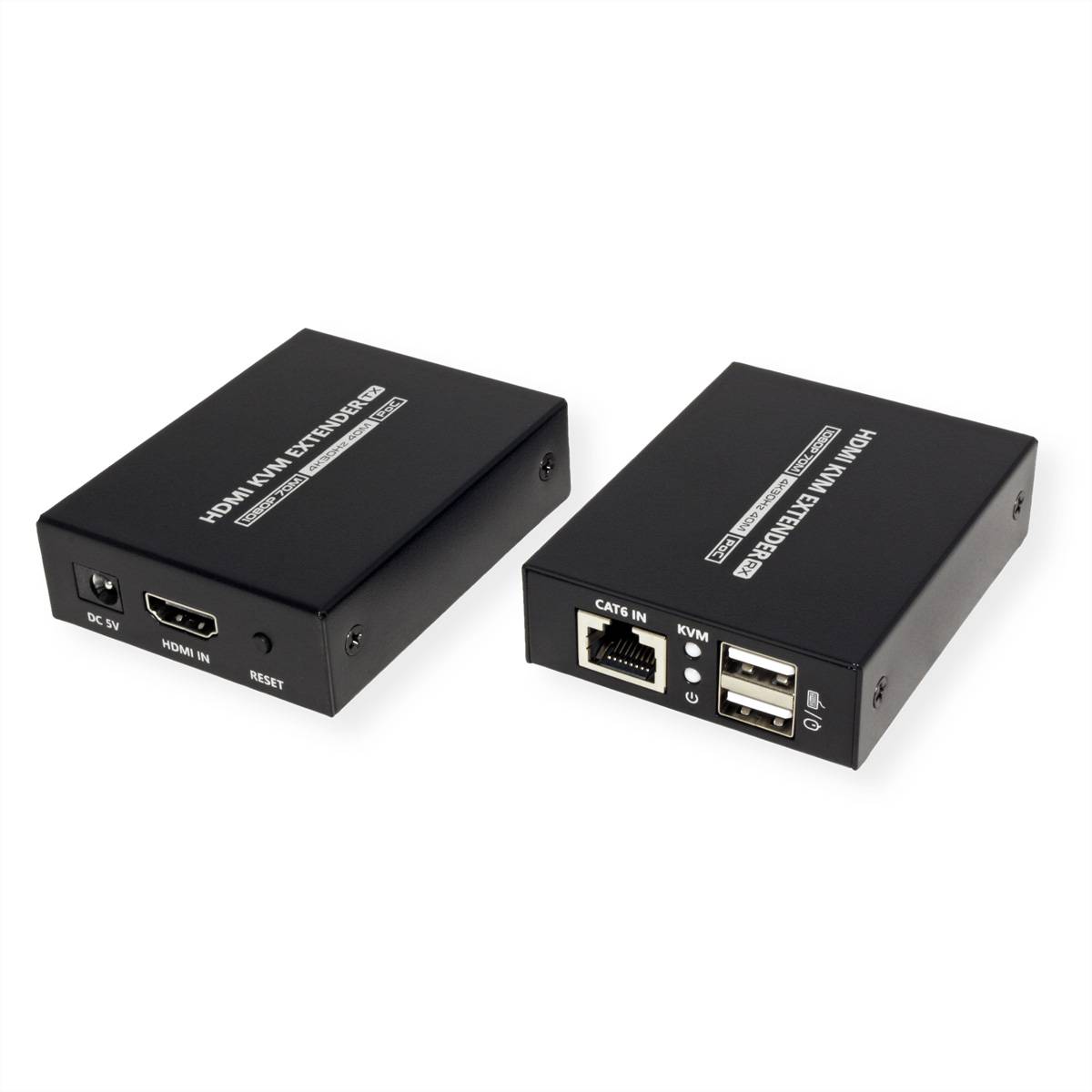 VALUE KVM Verlängerung über Cat.6/6A, HDMI 4K30, max. 40m