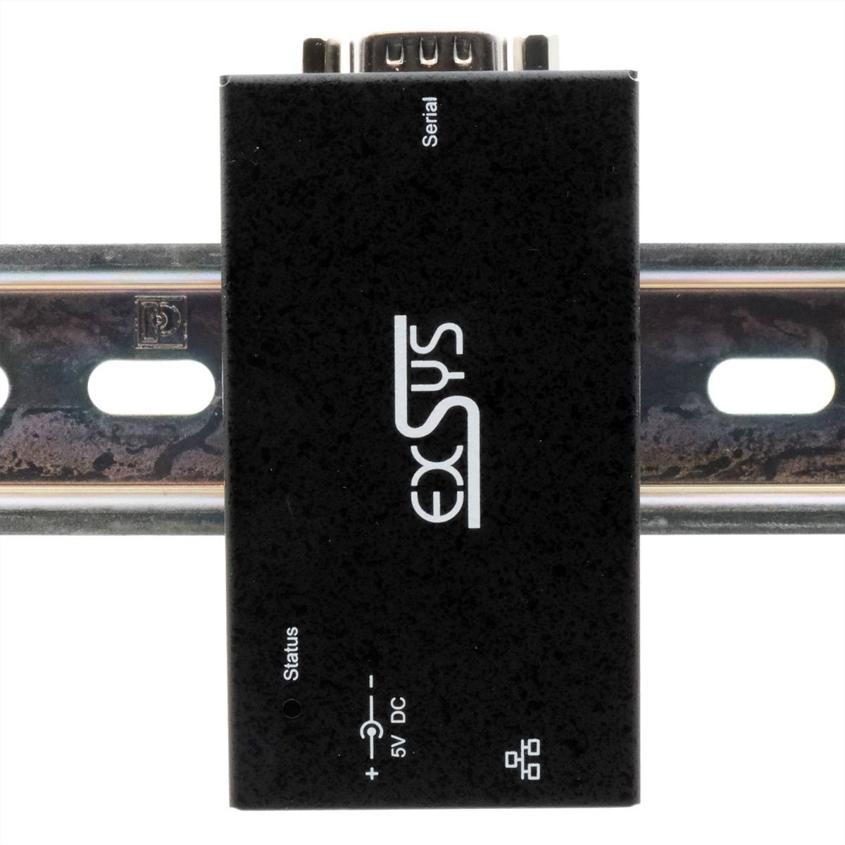 EXSYS EX-6111-2 1 Ethernet zu 1 x Seriell RS-232 inkl Netzteil