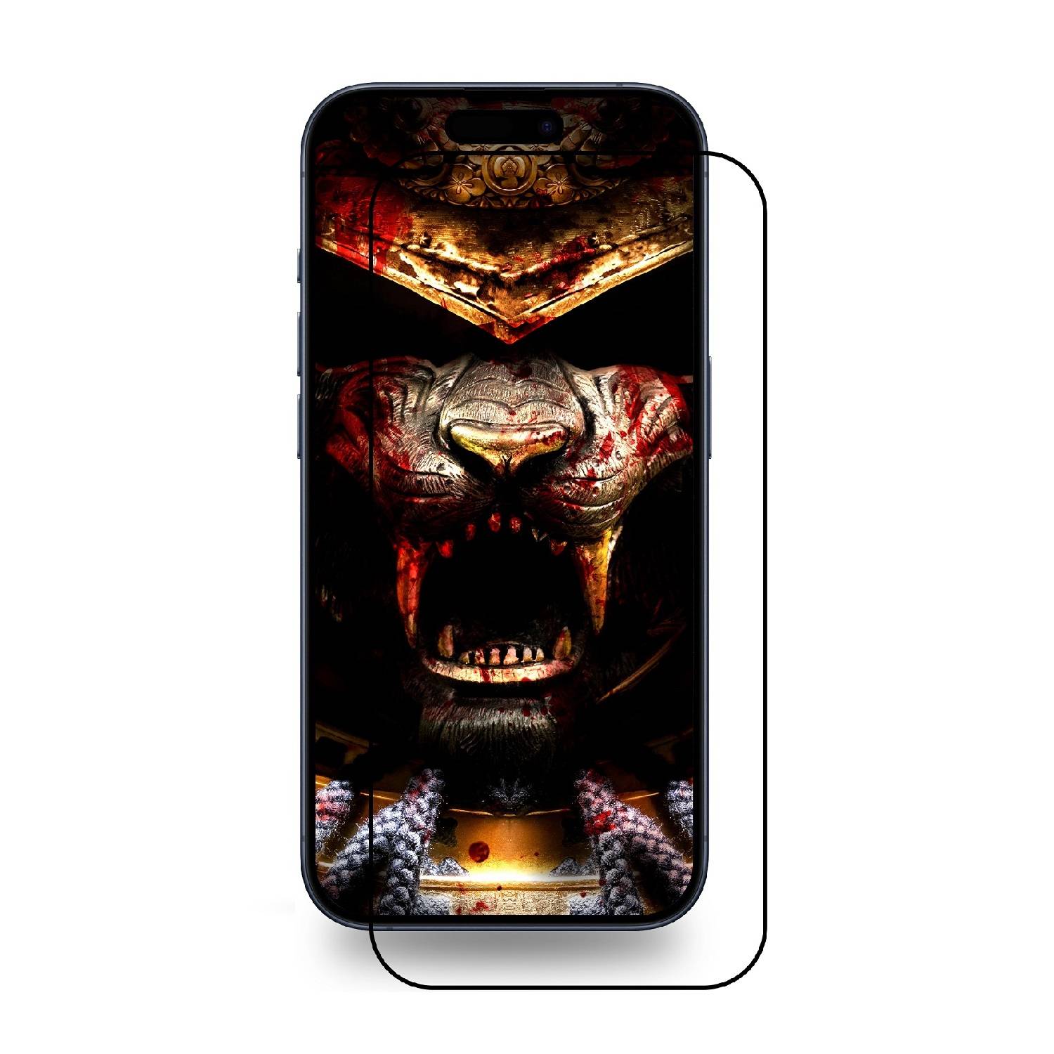 3x Keramik-Glass für iPhone 16 FULL COVER 3D KLAR Displayschutz Schutzglas Schutzfolie Panzerfolie Panzerglas Screen-Protector