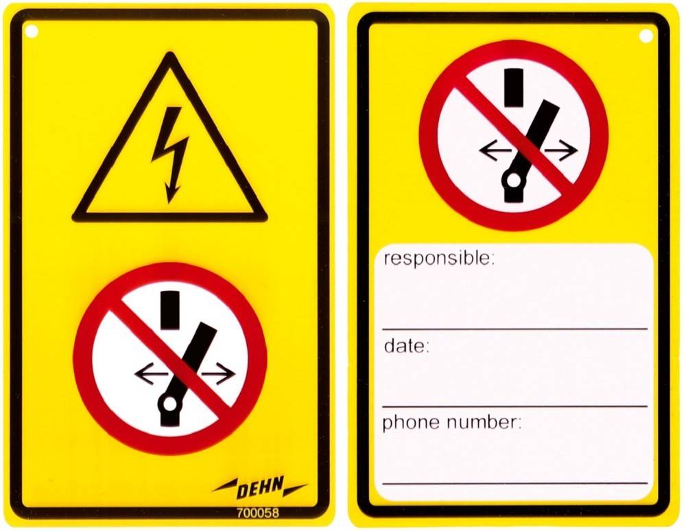 DEHN WuH-Schild WHS AS SV