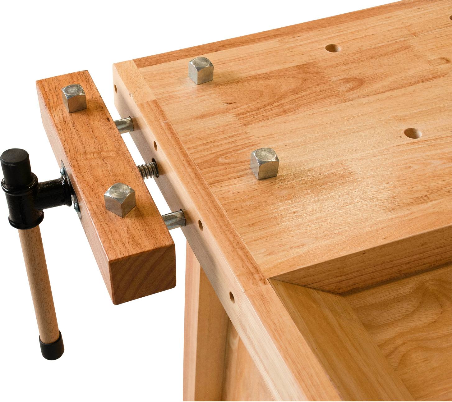 BAMATO Hobelbank WORK-1380 aus Massivholz