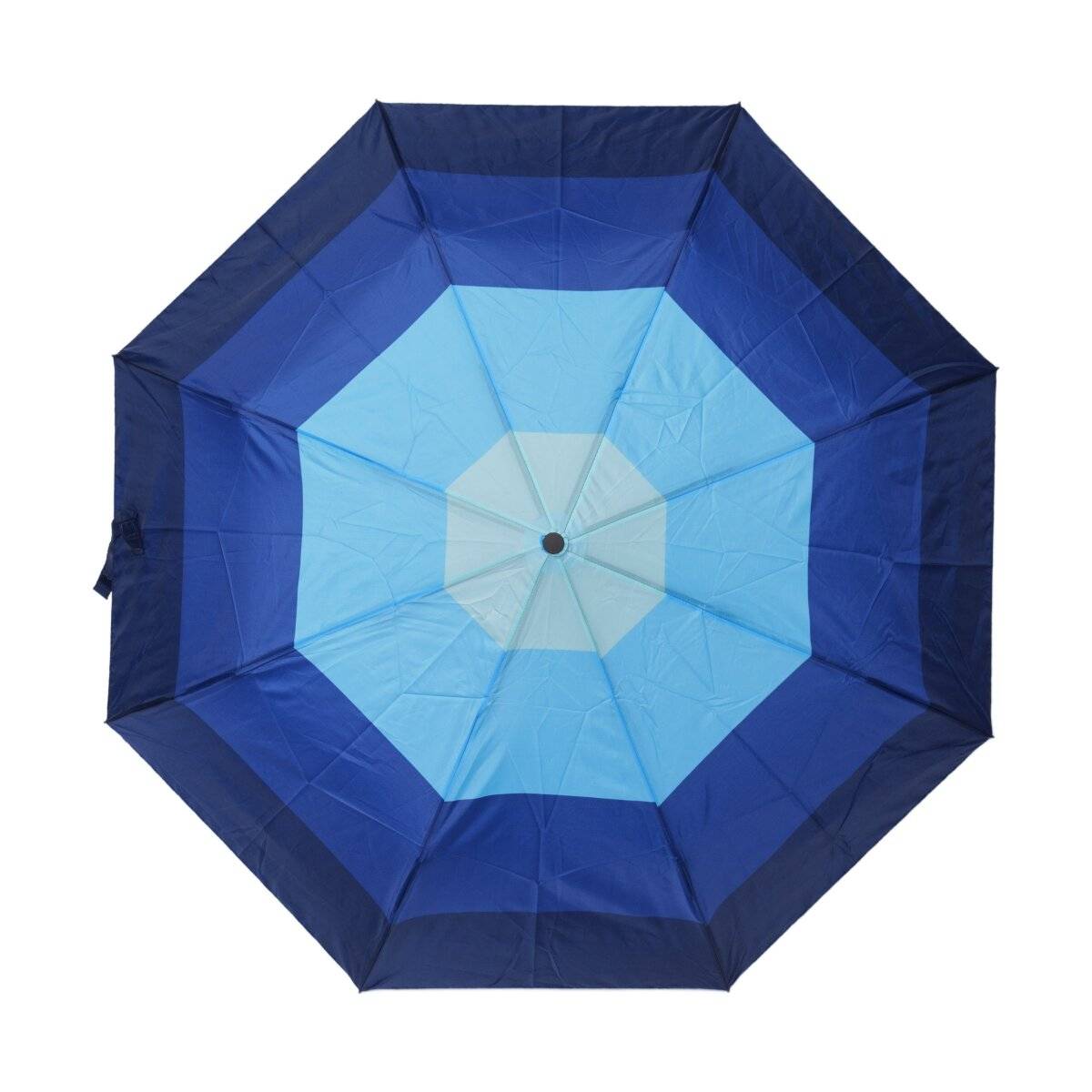 Teleskop Taschenschirm ø100cm ergonomisches Design mit Streifen Winddicht Motiv 1