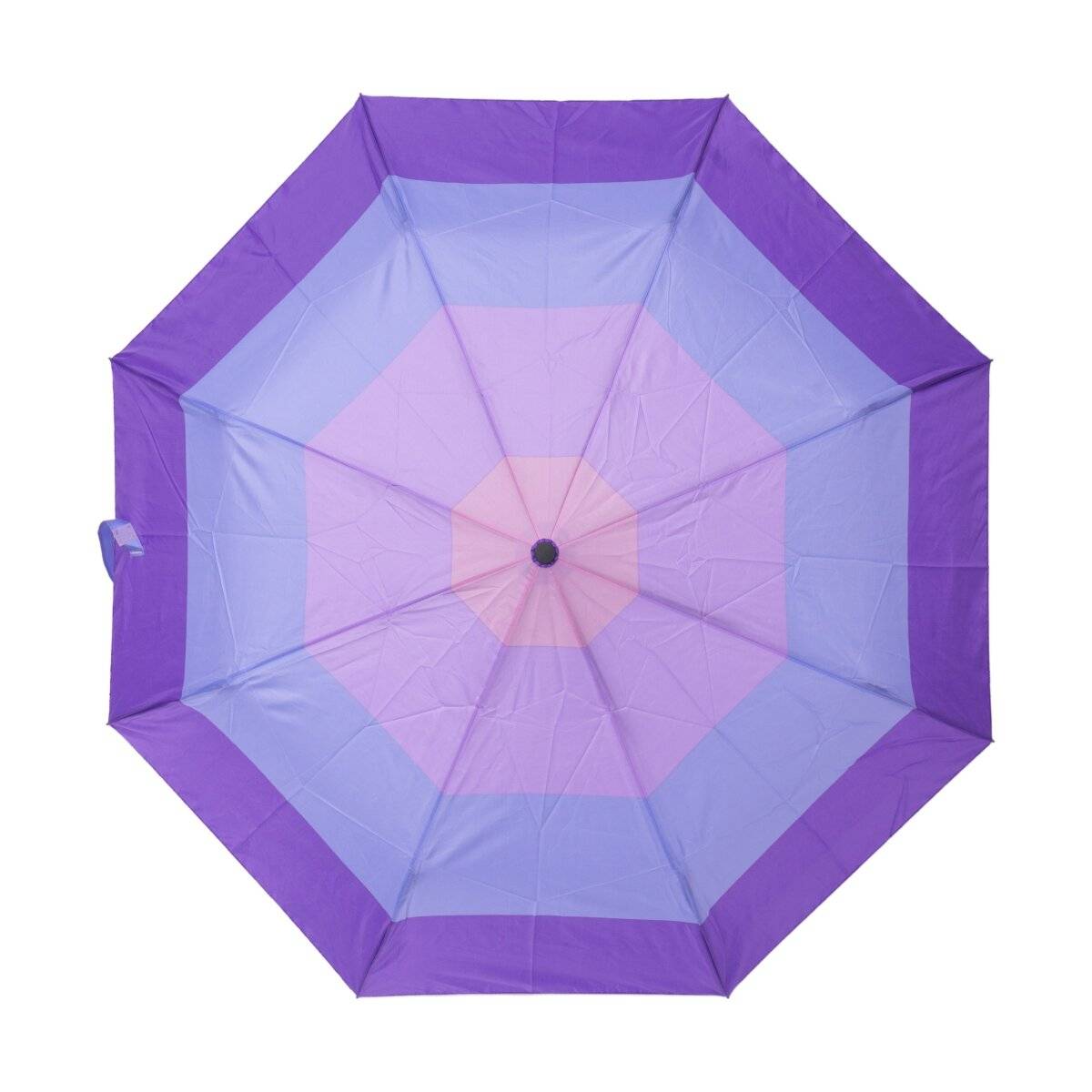 Teleskop Taschenschirm ø100cm ergonomisches Design mit Streifen Winddicht Motiv 5