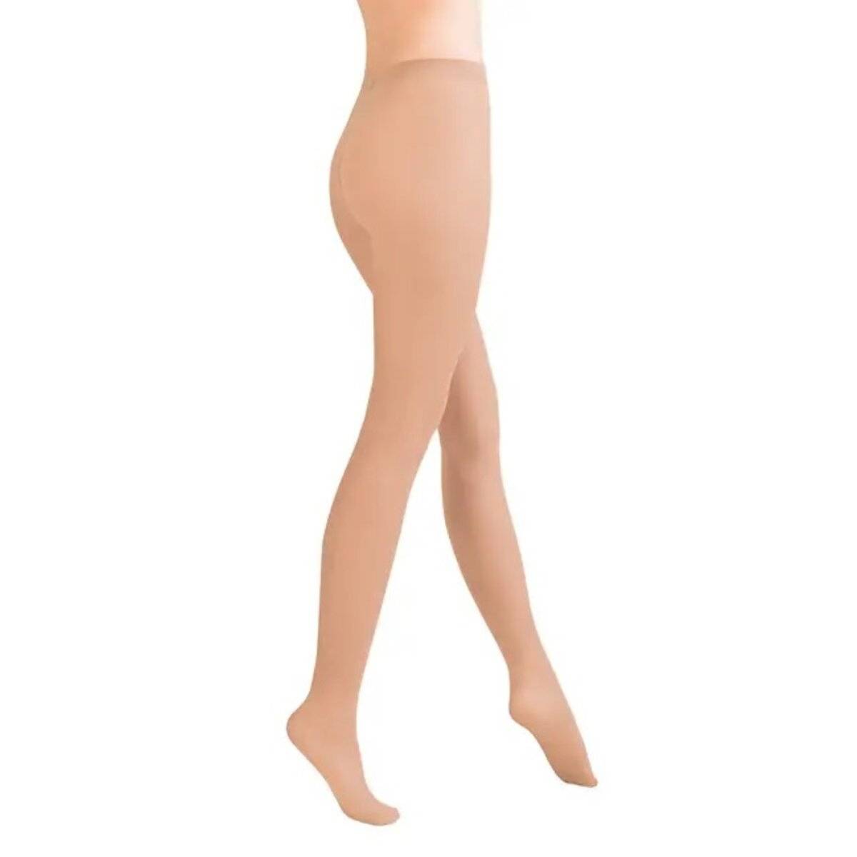 Klassische Tights 40 DEN - Elegante Strumpfhosen mit Elastizität für Damen Nude L