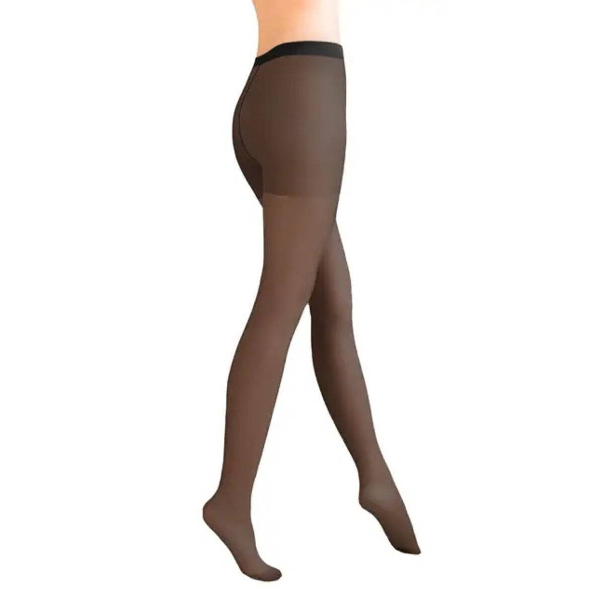 Klassische Tights 40 DEN - Elegante Strumpfhosen mit Elastizität für Damen Schwarz M