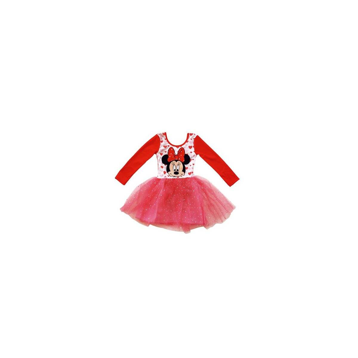 Minnie Maus Kinderkleid Lustig und stylish für Mädchen - Langarm Kleid