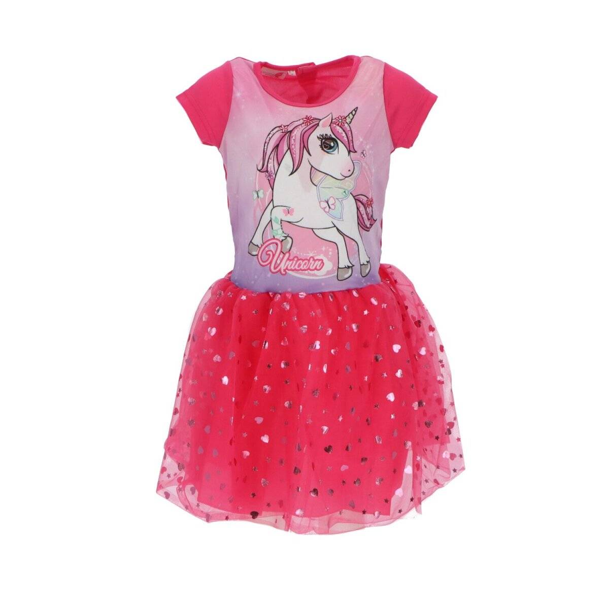 Unicorn Kinderkleid – Ideal für Kinder zwischen 2 und 8 Jahren - 4/5 Jahre