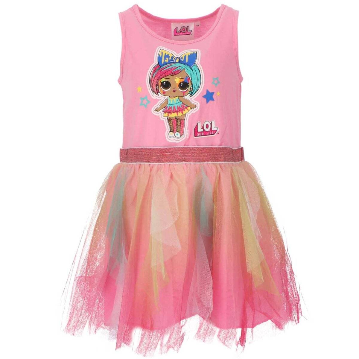 LOL Surprise Kleid für kleine Mädchen – 100% Baumwolle, 5 Jahre