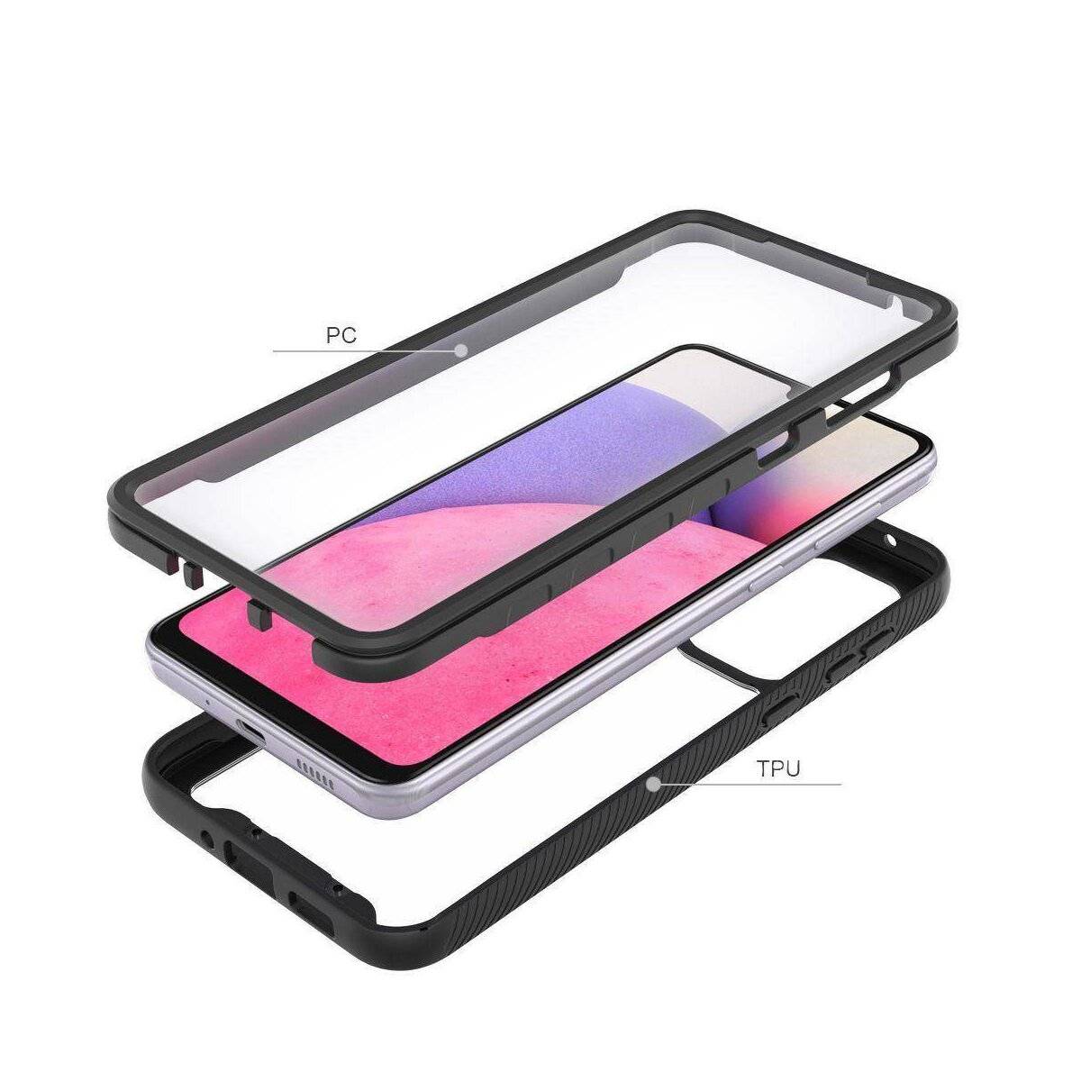 360° Rundum Schutz Case mit Schutzglas für iPhone 16