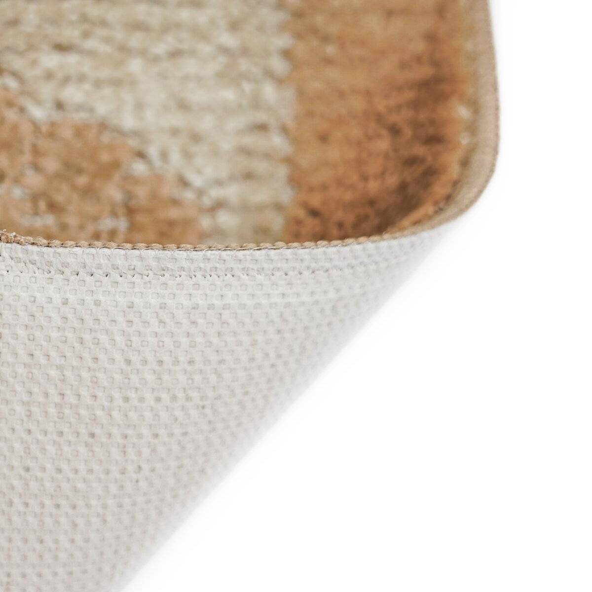 Badvorleger 60x40 cm Badematte rutschfeste Fußmatte mit Fußmotiv Duschvorleger Braun