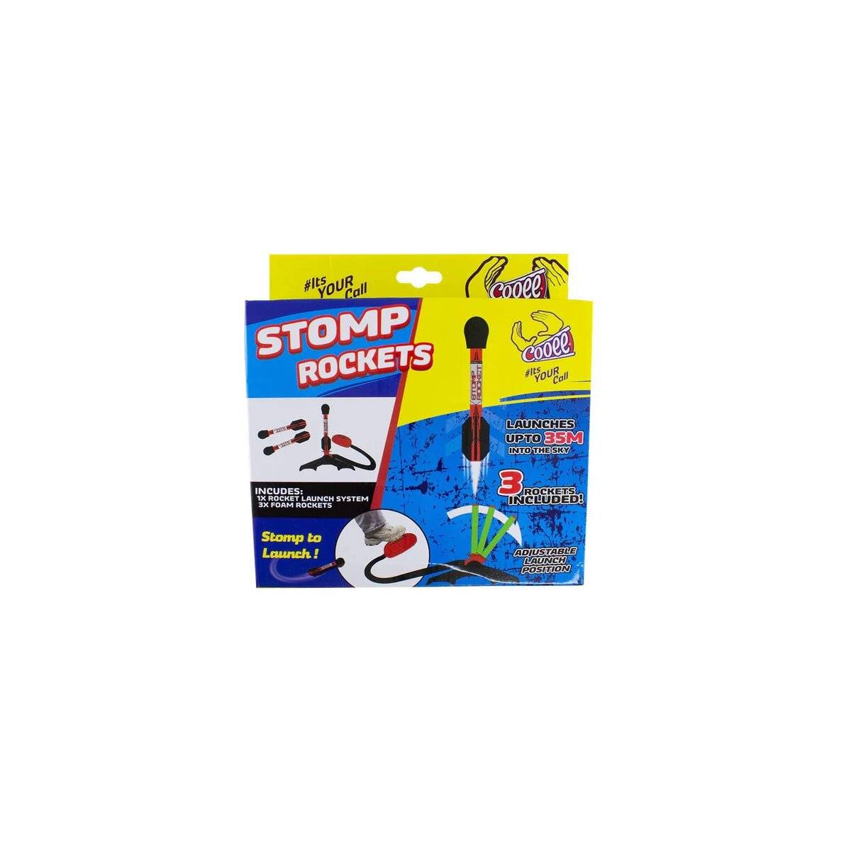 Cooee Pool-Wasserspielzeug Stomp Rockets