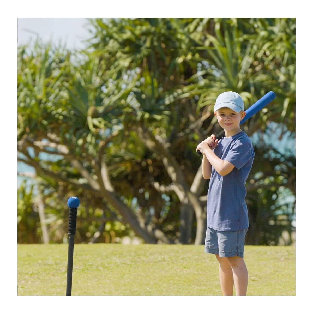 Cooee Outdoor Toy Teeball Set Weicher und sicherer Schläger und Ball