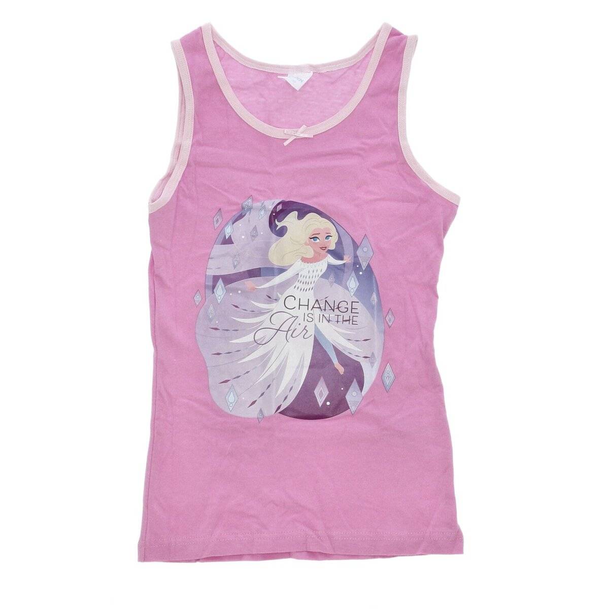 Frozen Unterhemd / Shirt 2er Pack für Mädchen – 100% Baumwolle & Lieblingsform 134/140 cm