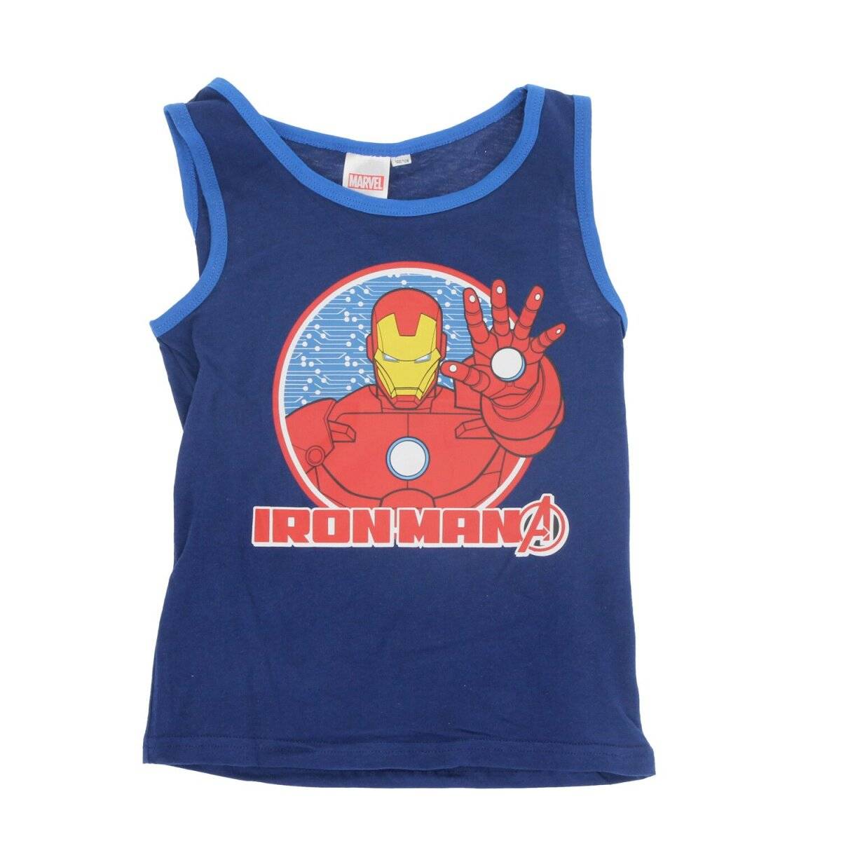 Avengers Unterhemd Shirt 2er Pack – 100% Baumwolle für Jungen 122/128 cm