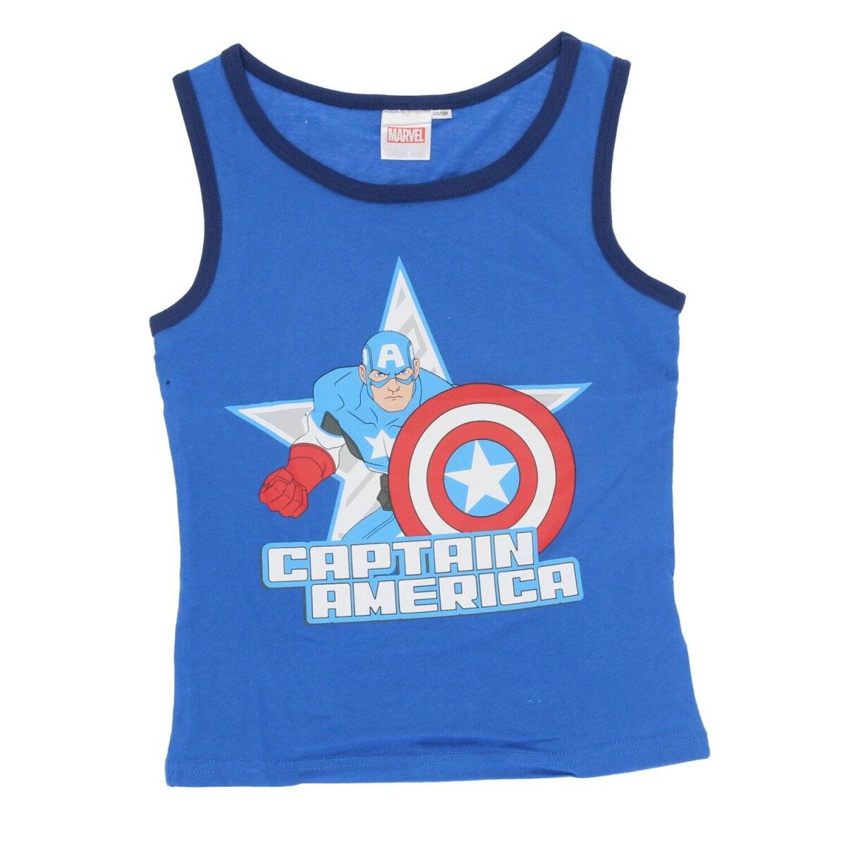 Avengers Unterhemd Shirt 2er Pack – 100% Baumwolle für Jungen 122/128 cm