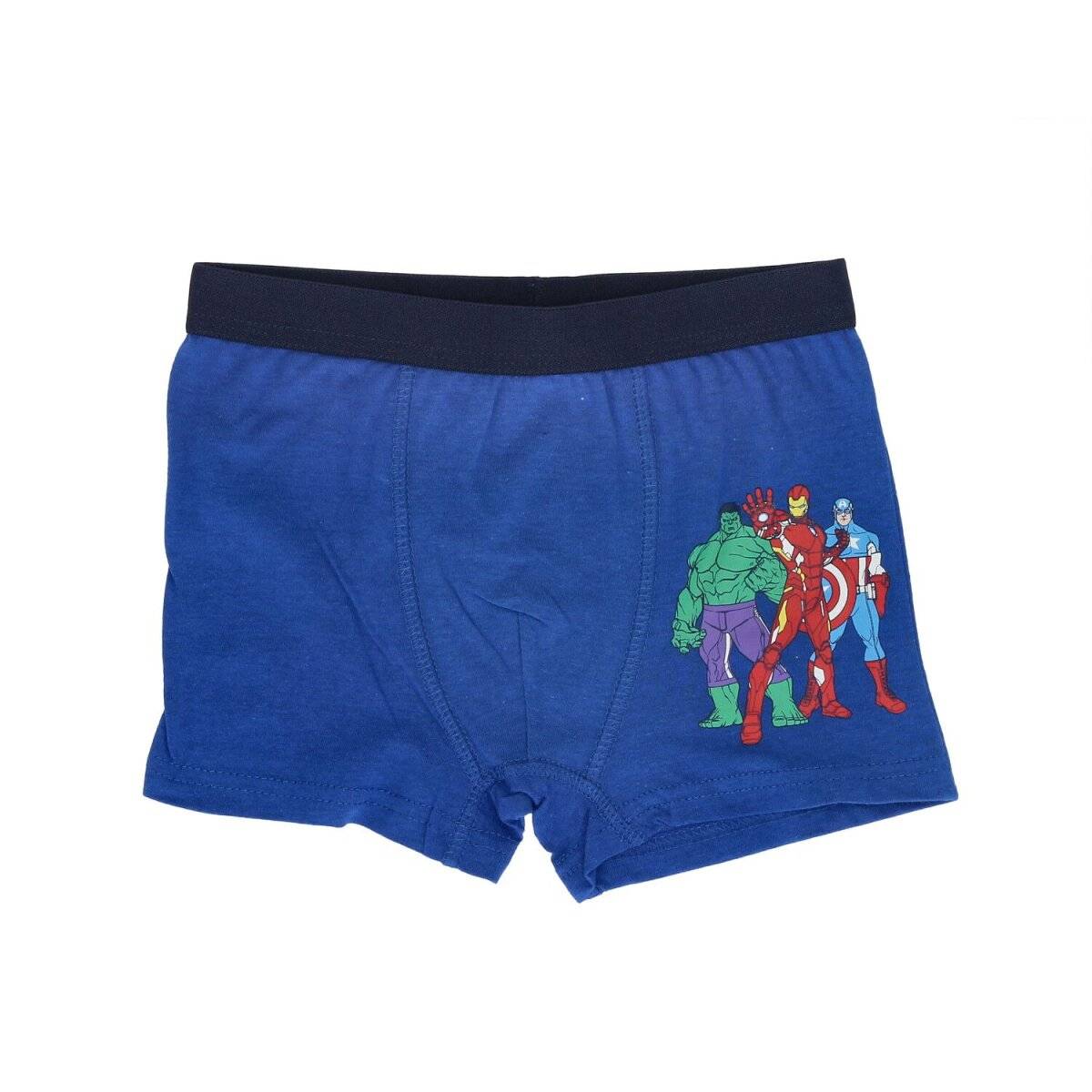 Avengers Boxershorts 3er Pack Bunt & bequem 100% Baumwolle Unterhosen 122/128 cm