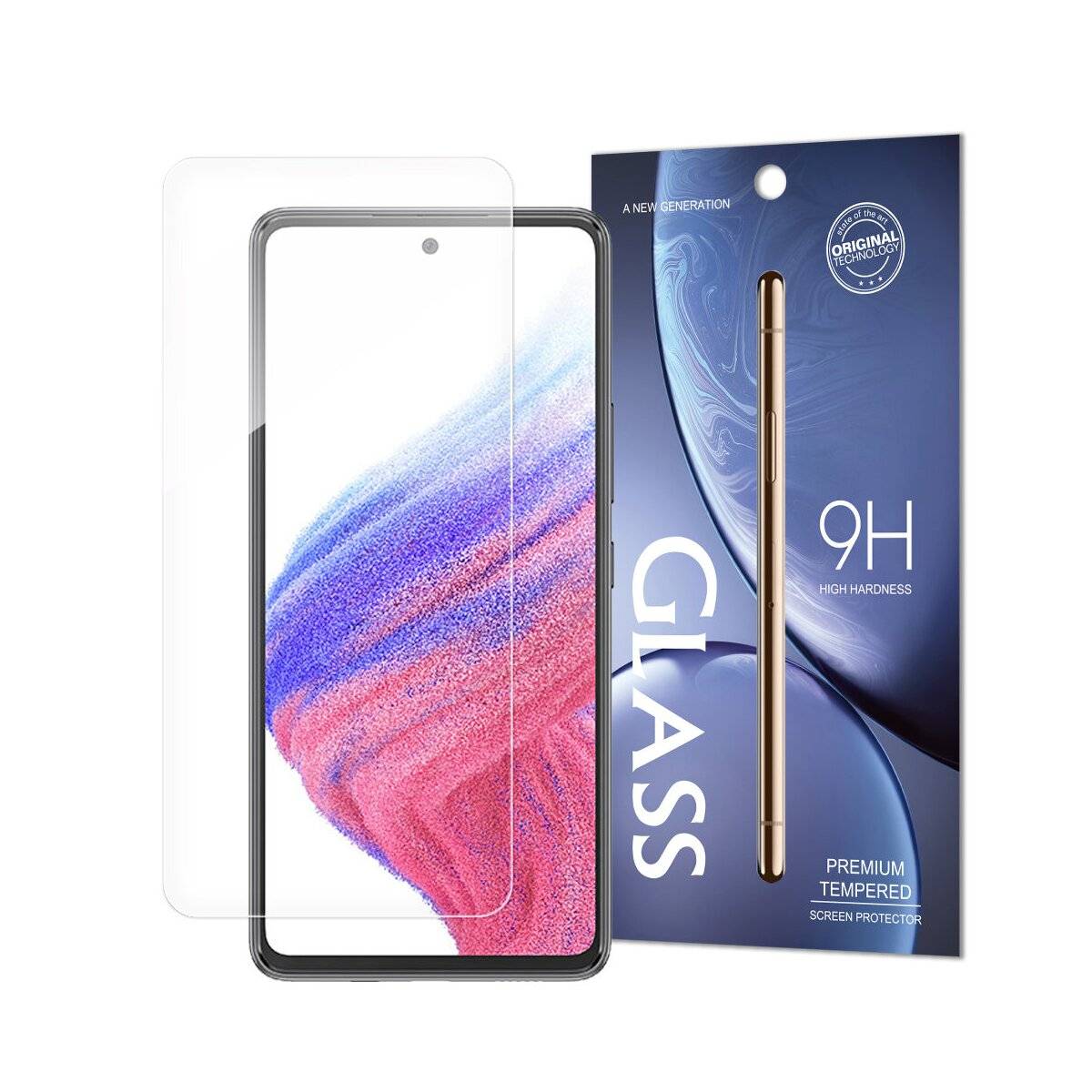 Schutzglas 9H kompatibel mit SAMSUNG GALAXY A06 Displayschutzfolie Passgenau Glas