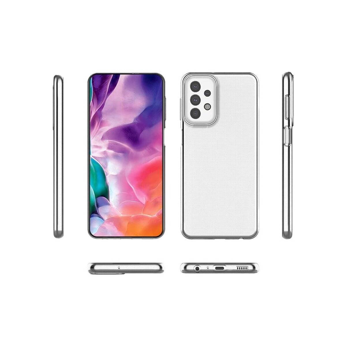 Silikon Hülle Basic kompatibel mit Xiaomi Redmi 14C 4G Case TPU Soft Handy Cover Schutz Transparent