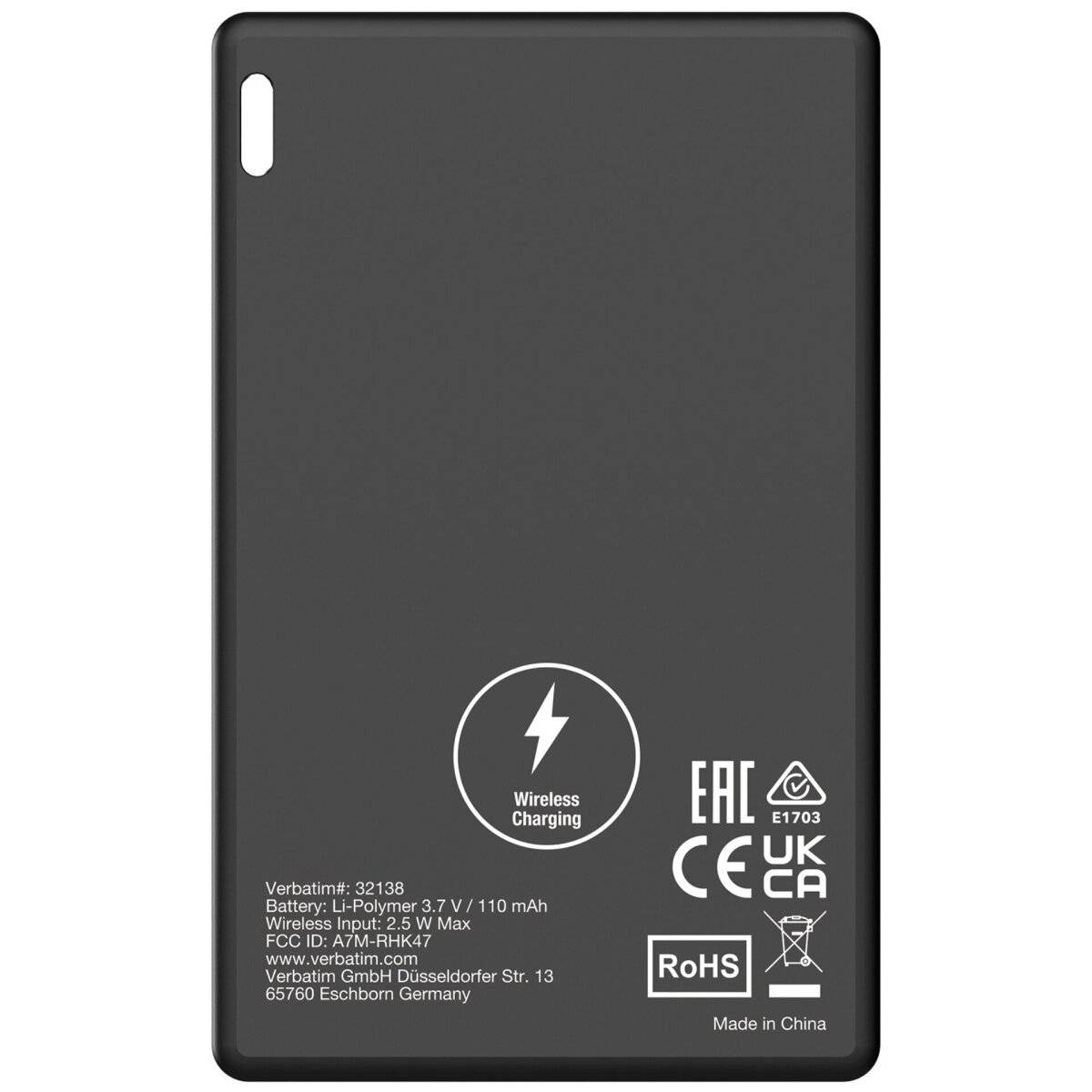 My Finder Card Bluetooth Tracker 1-Pack Schwarz