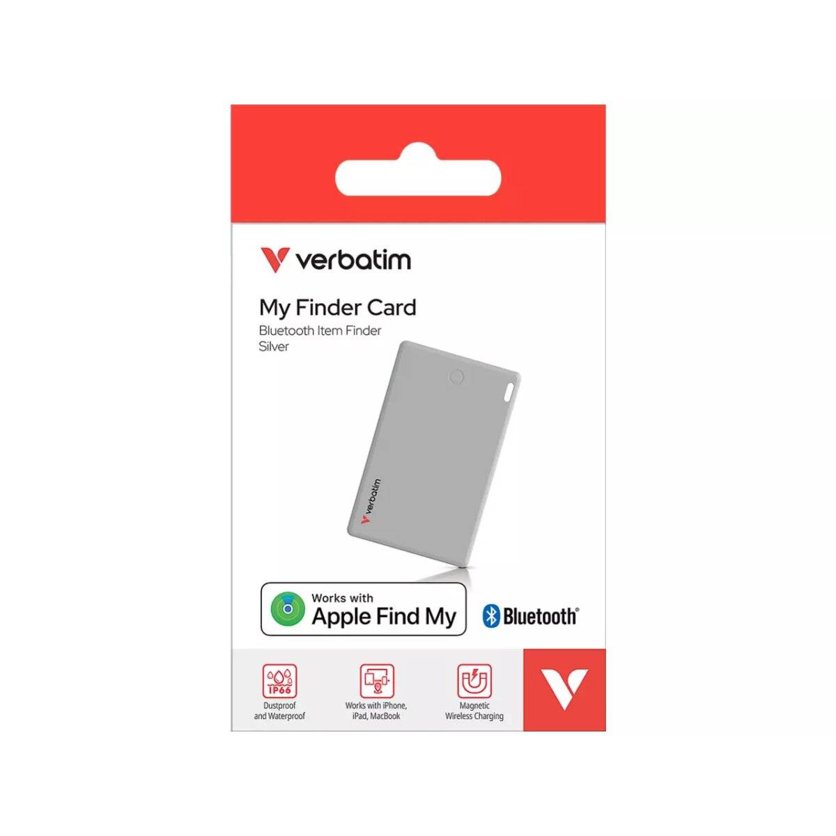 My Finder Card Bluetooth Tracker 1-Pack Silber