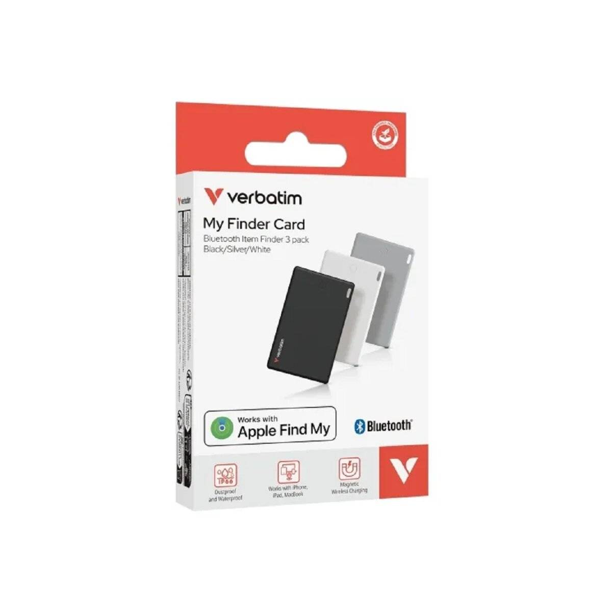 My Finder Card Bluetooth Tracker 3-Pack Multipack