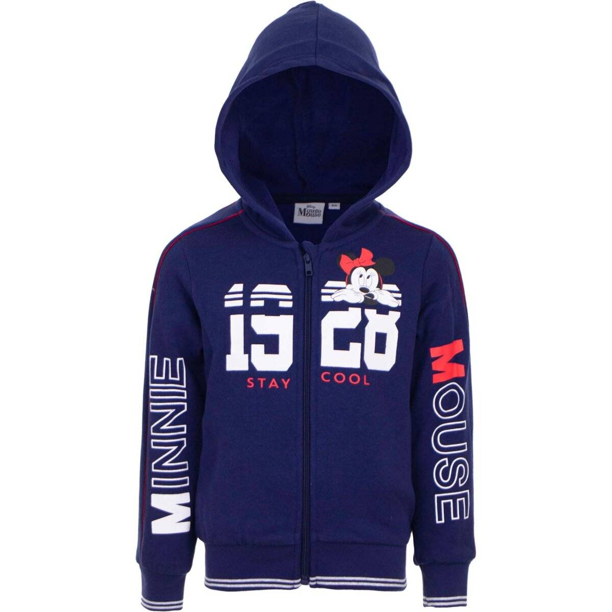 Disney Minnie Maus Hoodie sweater mit reißverschluss für Kinder 5 Jahre Blau