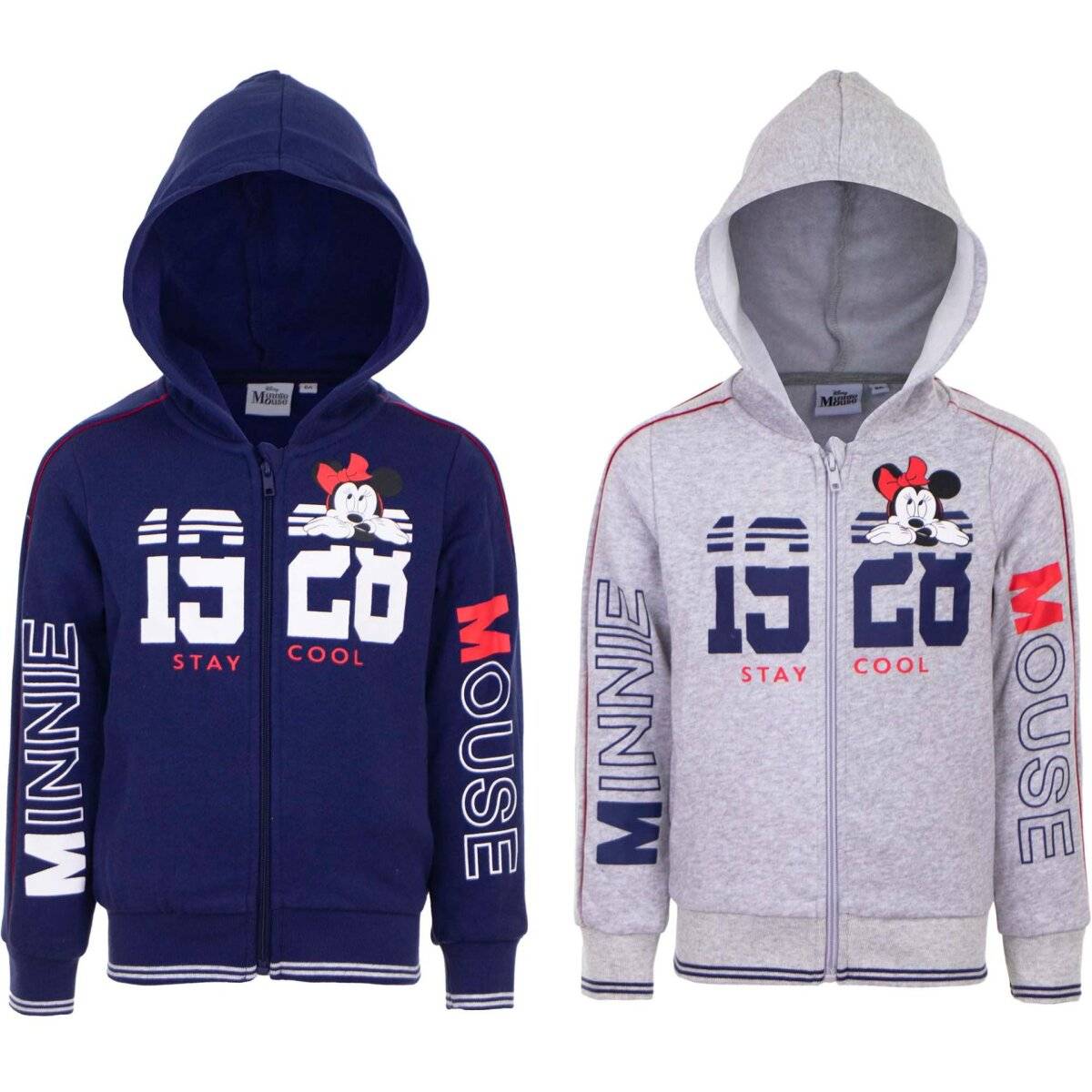 Disney Minnie Maus Hoodie sweater mit reißverschluss für Kinder 5 Jahre Blau