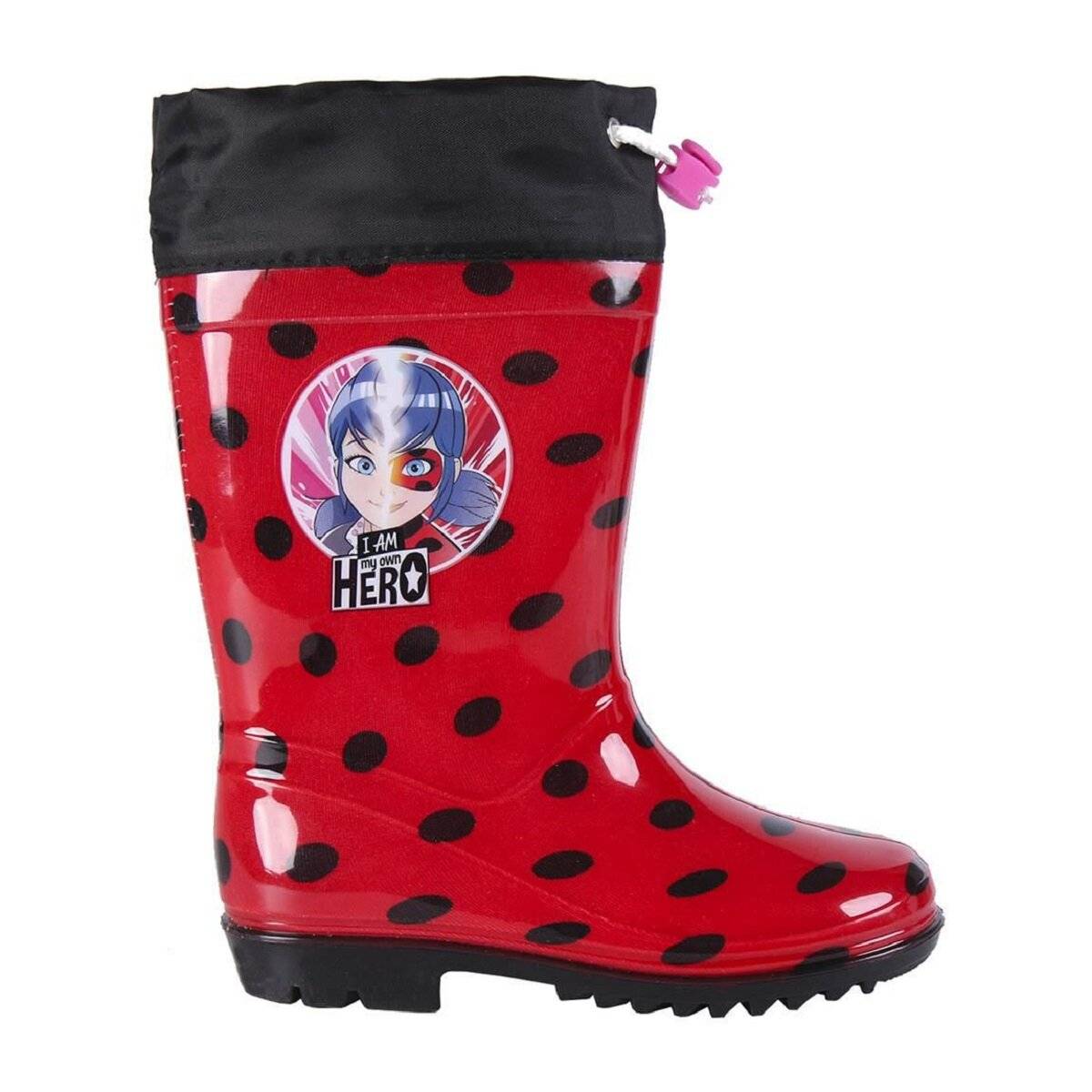 Miraculous Ladybug Regenstiefel Wasserdichte Gummistiefel für Kinder Größe 29