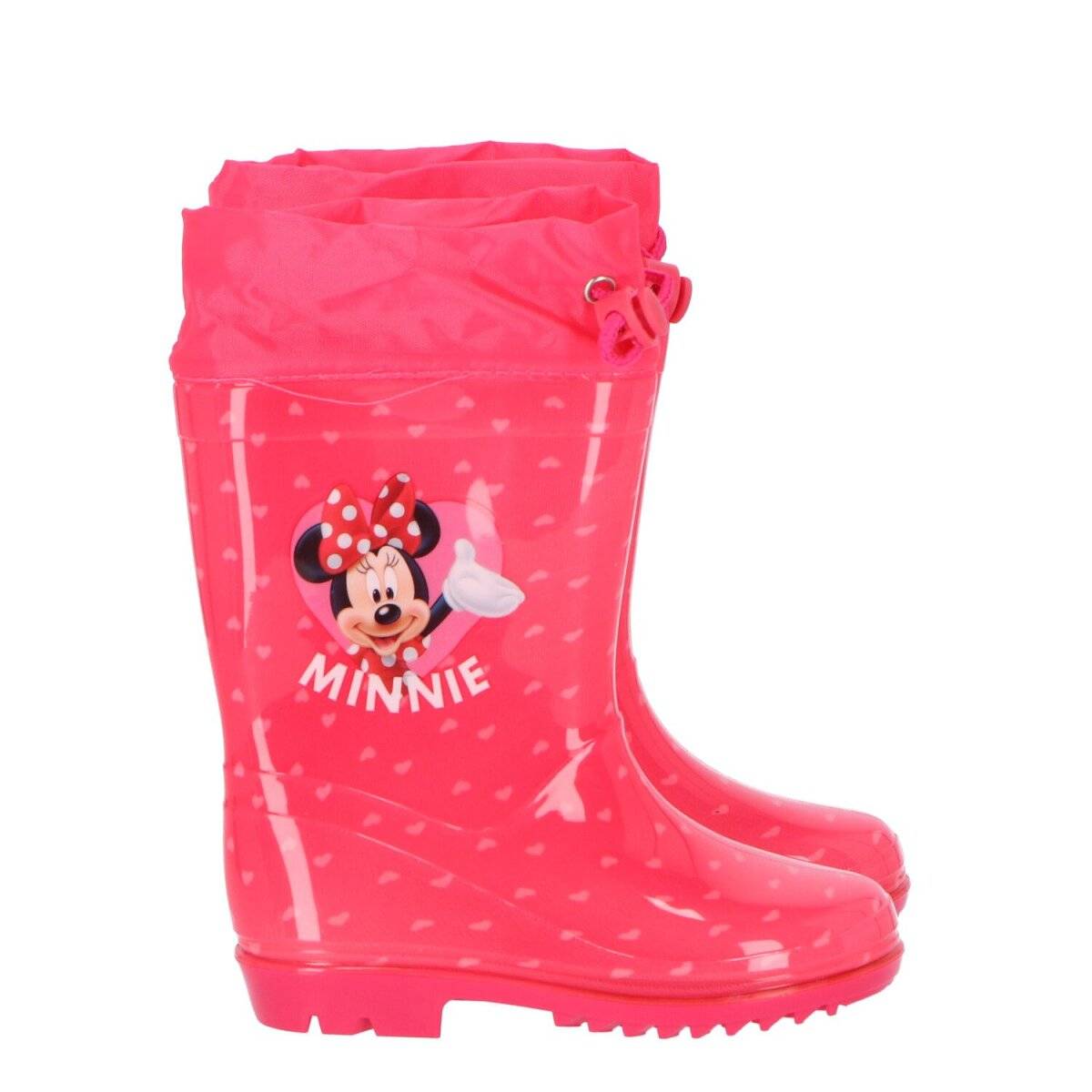 Disney Minnie Maus Regenstiefel Wasserdichte Gummistiefel für Kinder Größe 28