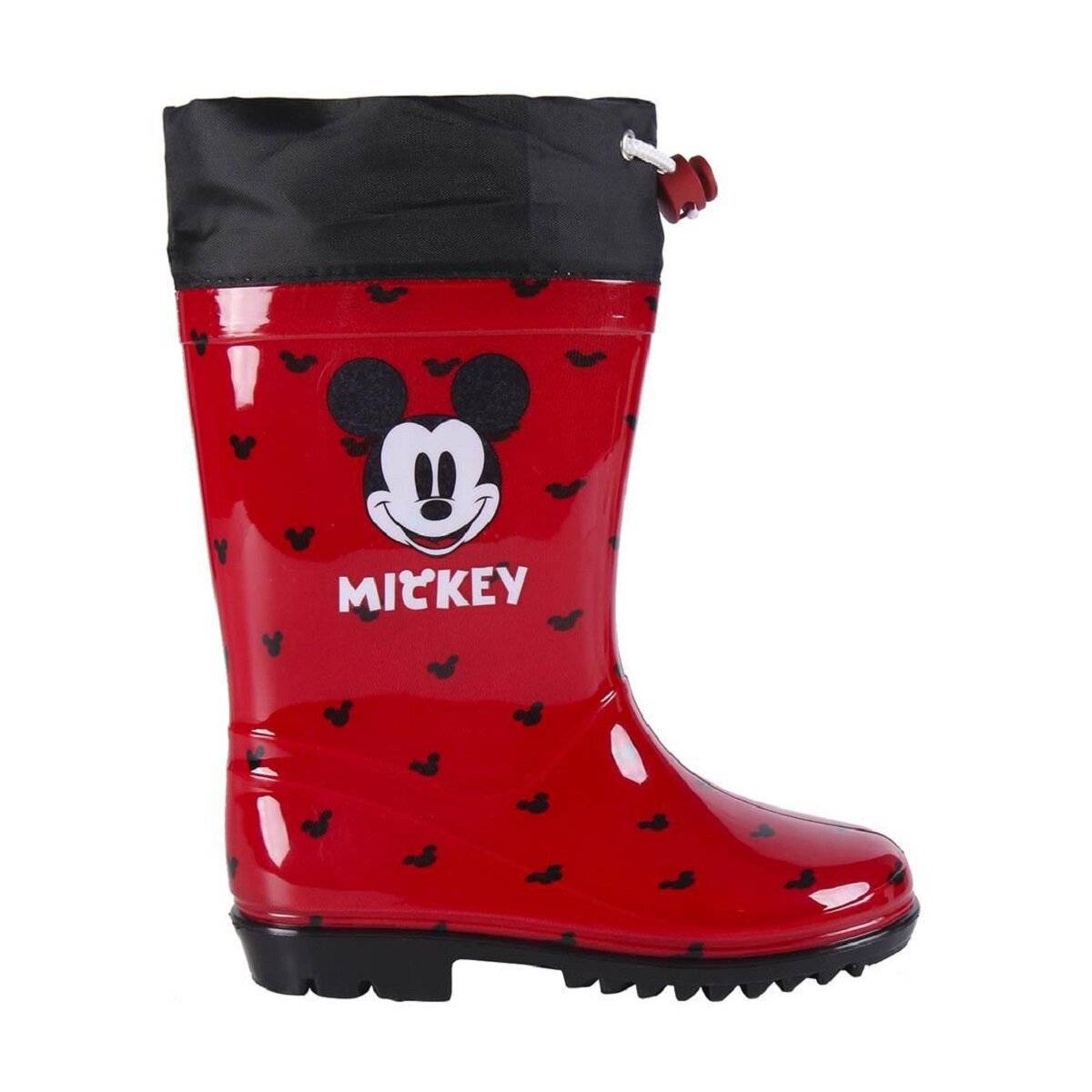 Disney Mickey Maus Wasserdichte Stiefel Regenstiefel Gummistiefel für Kinder Größe 22