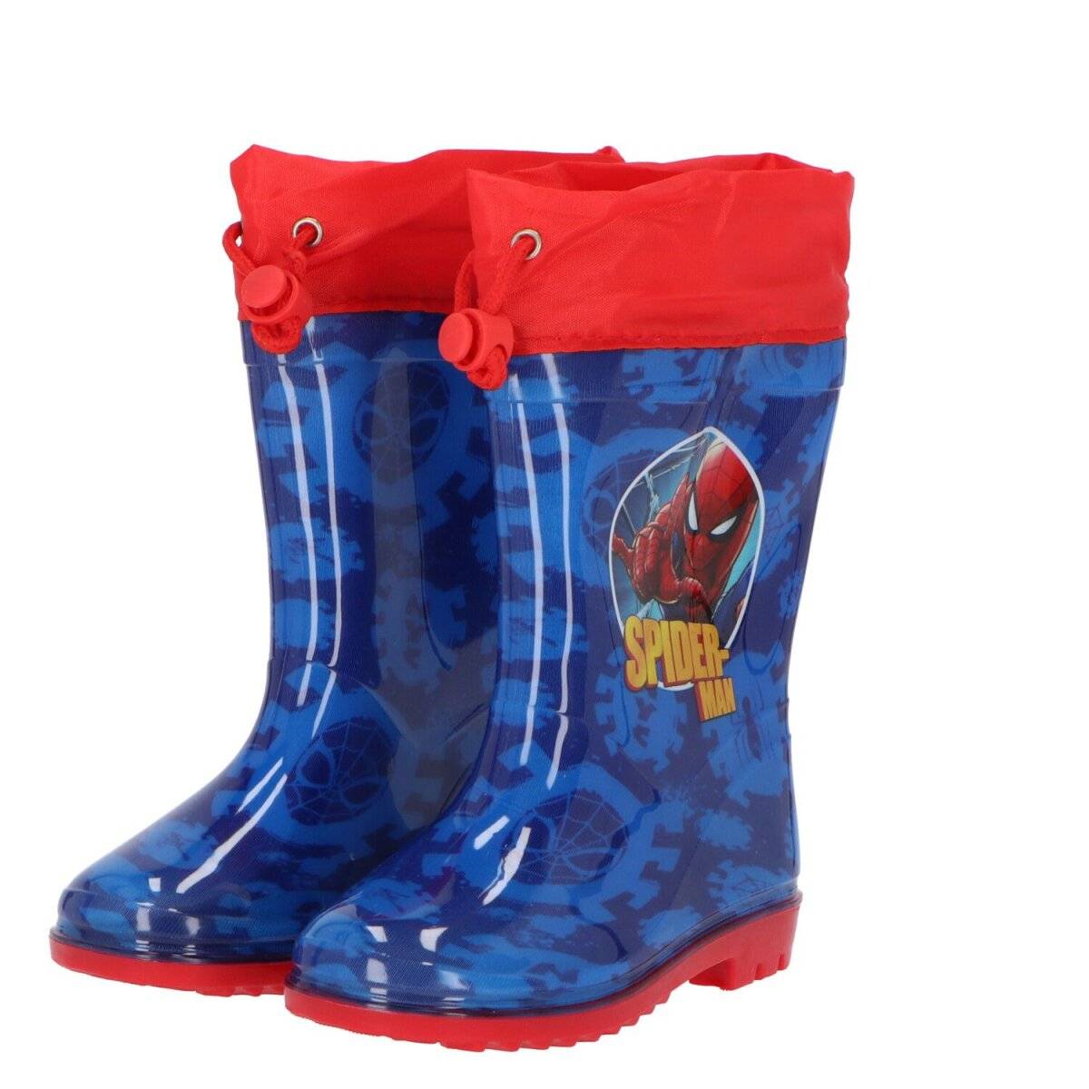 Spiderman Regenstiefel Wasserdichte Outdoor-Gummistiefel für Kinder Größe 32