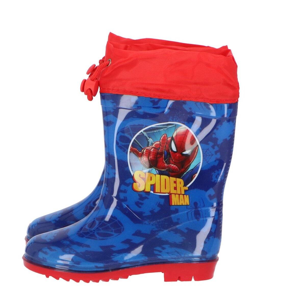 Spiderman Regenstiefel Wasserdichte Outdoor-Gummistiefel für Kinder Größe 24