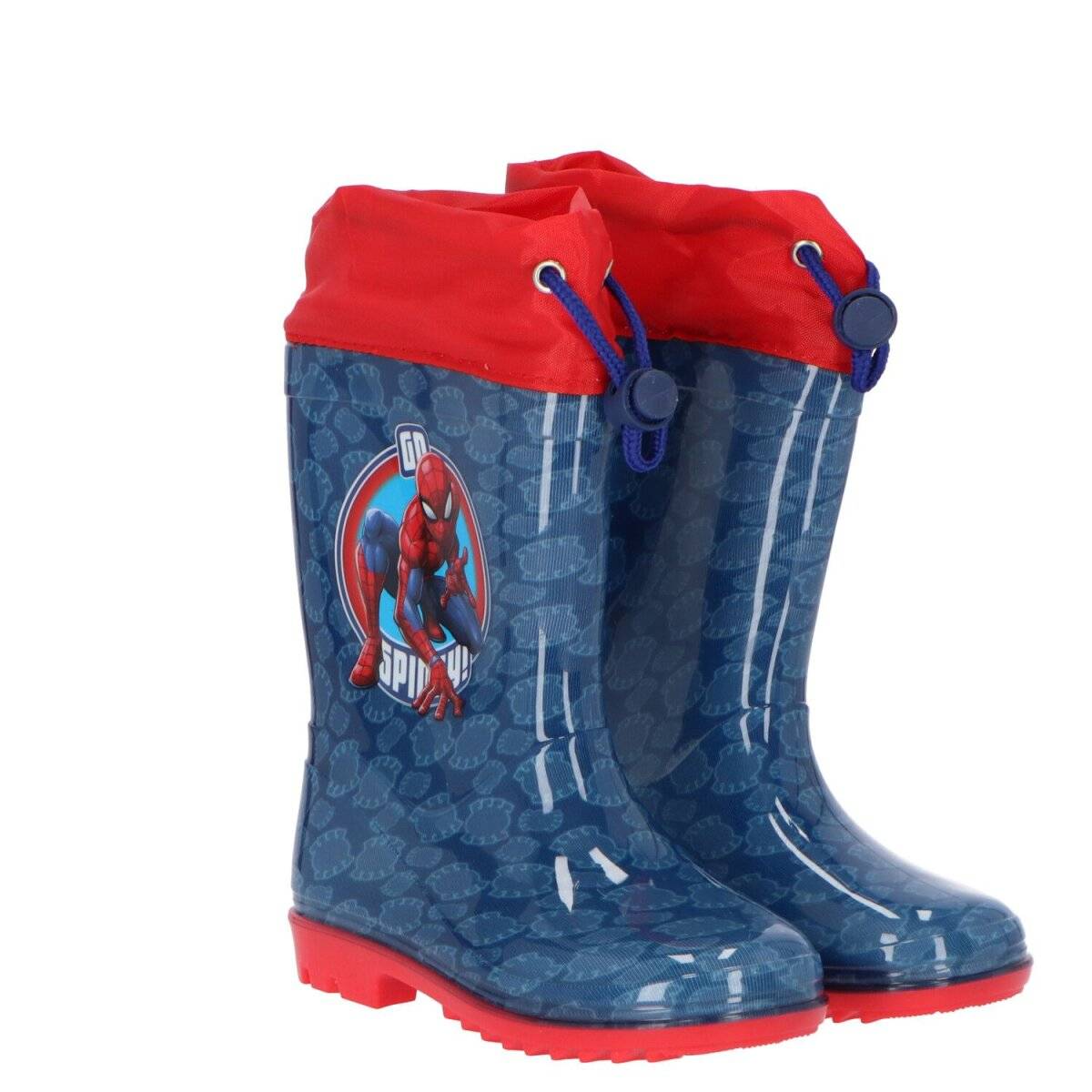 Spiderman Regenstiefel Wasserdichte Outdoor-Gummistiefel für Kinder Größe 28