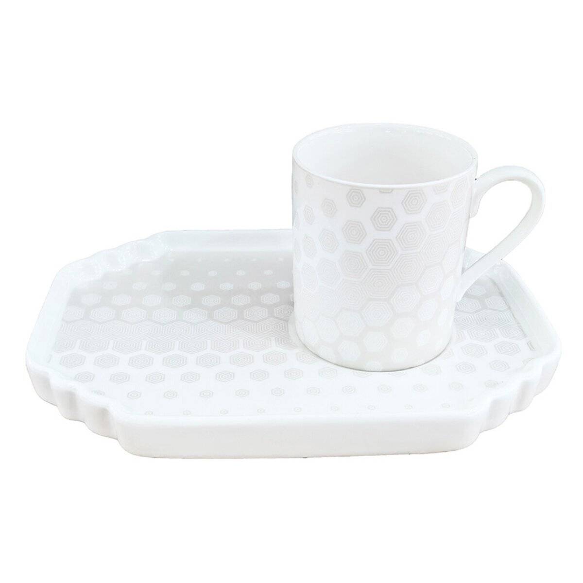 Schäfer 12-teiliges Espresso-Set mit Gebäck-Untertellern 100 ml Tassen Motiv 2