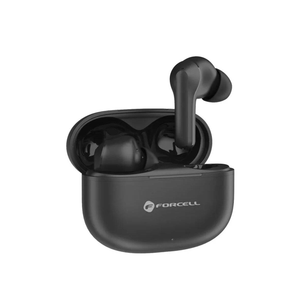 F-AUDIO Bass Engine kabellose Bluetooth-Kopfhörer TWS ANC + ENC + TUYA APP Schwarz