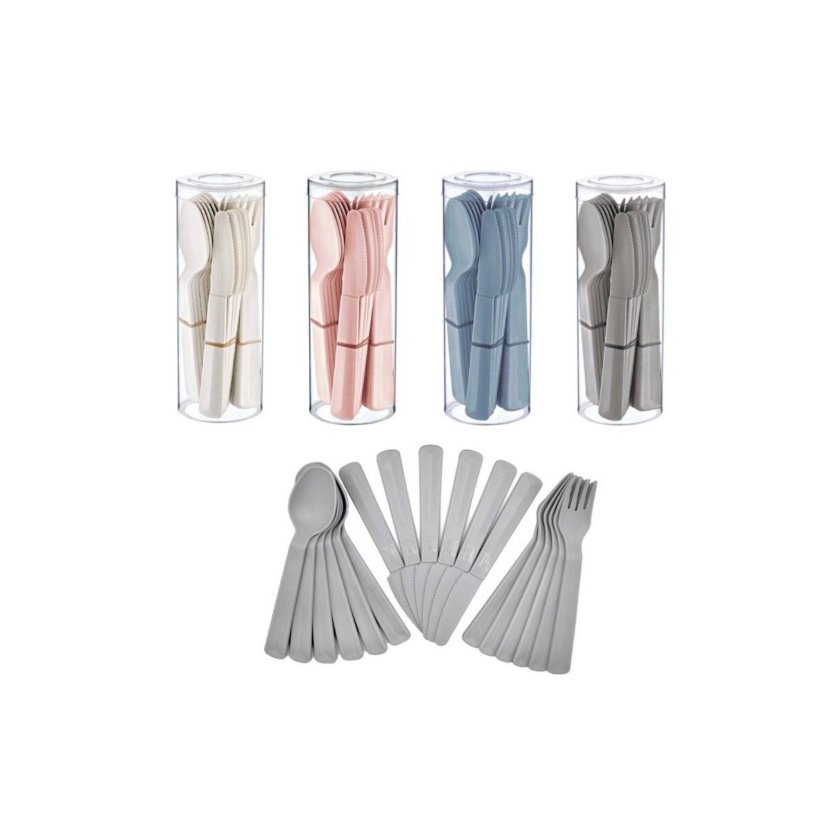 Besteckset 18 teilig - MAGIC - (03 1288) Beige