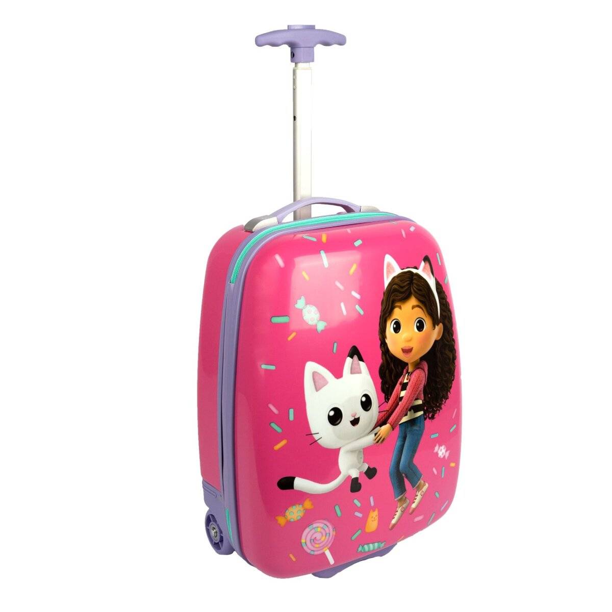 Gabby's Dollhouse Kinder-Trolley – Rollkoffer & Reisekoffer für Mädchen und Jungen