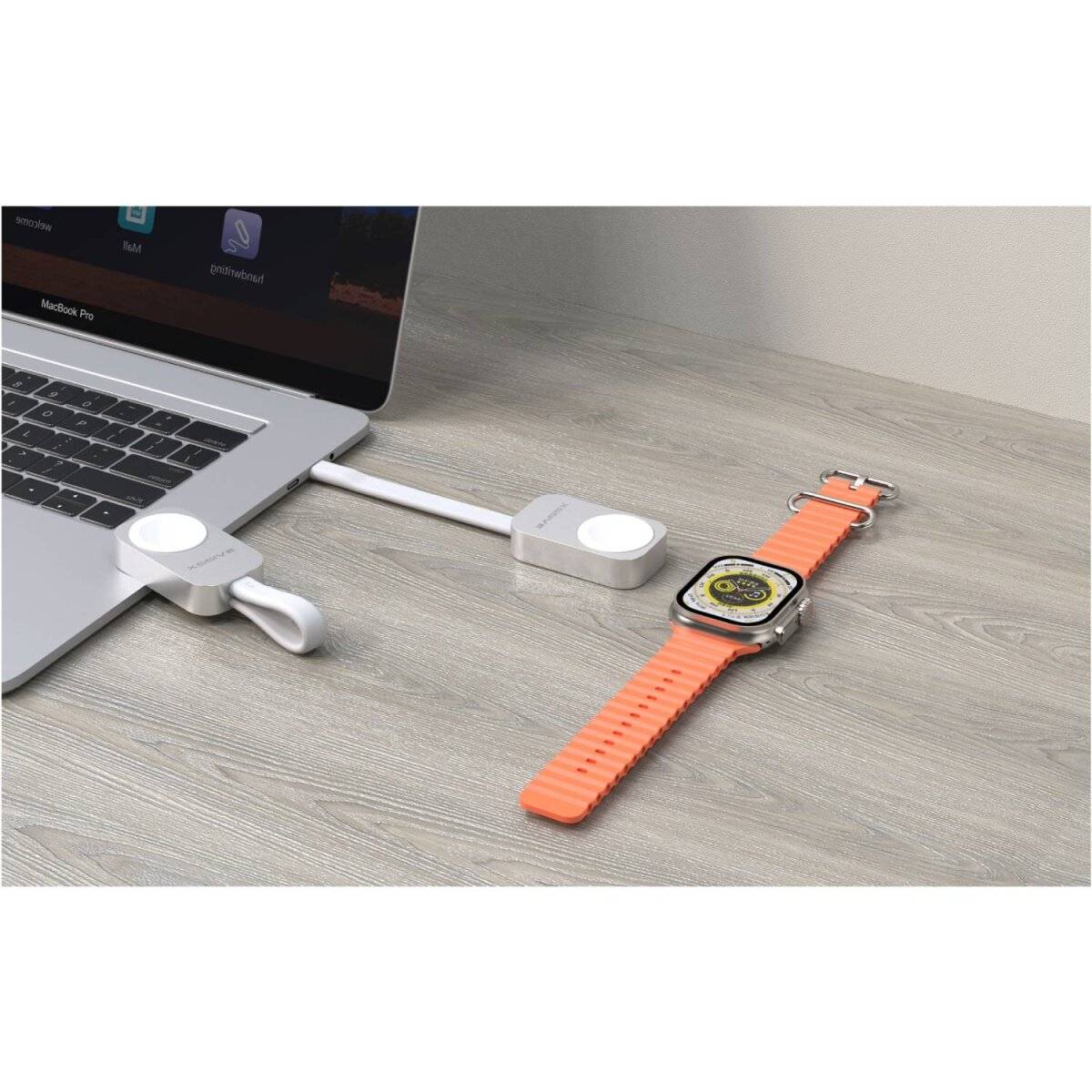 Tragbares kabelloses magnetisches Ladegerät für Smartwatches