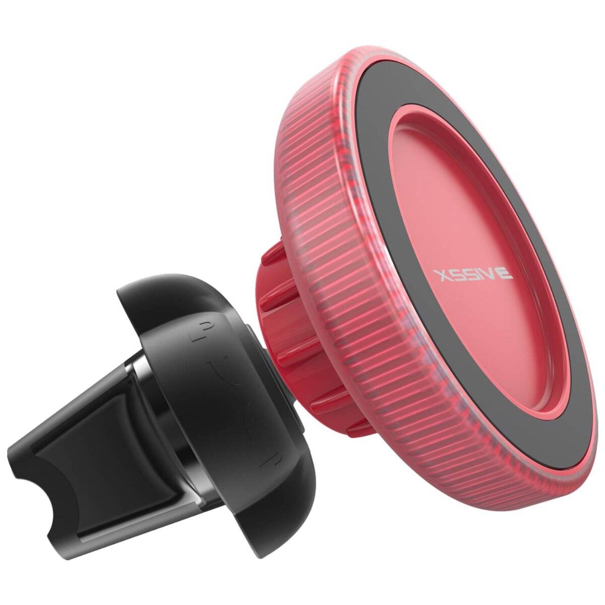 Magnetischer 360° drehbarer Auto-Handyhalter Rot
