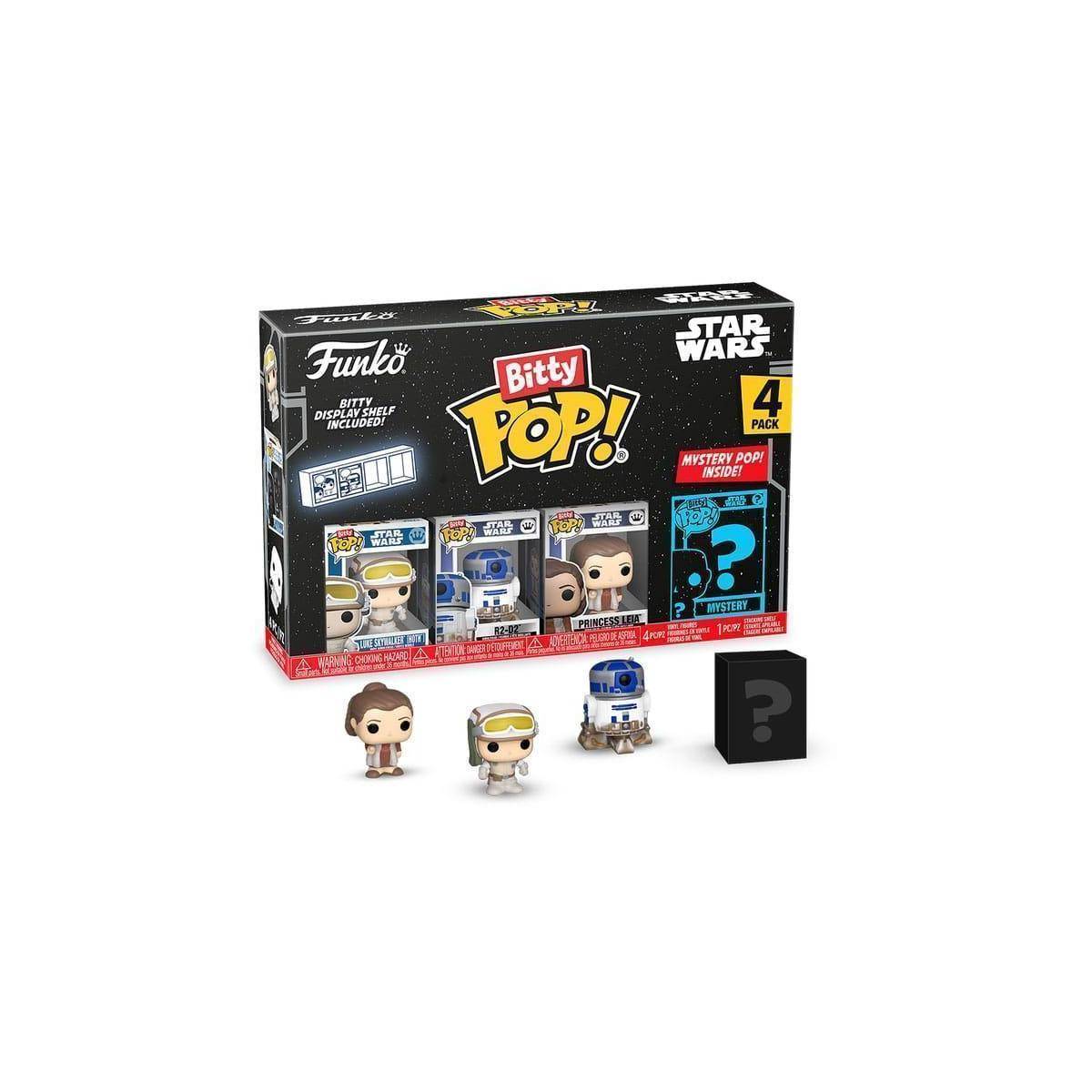 FK83668 - Star Wars Bitty POP! Vinyl Figuren 4er-Pack Luke 2,5 cm