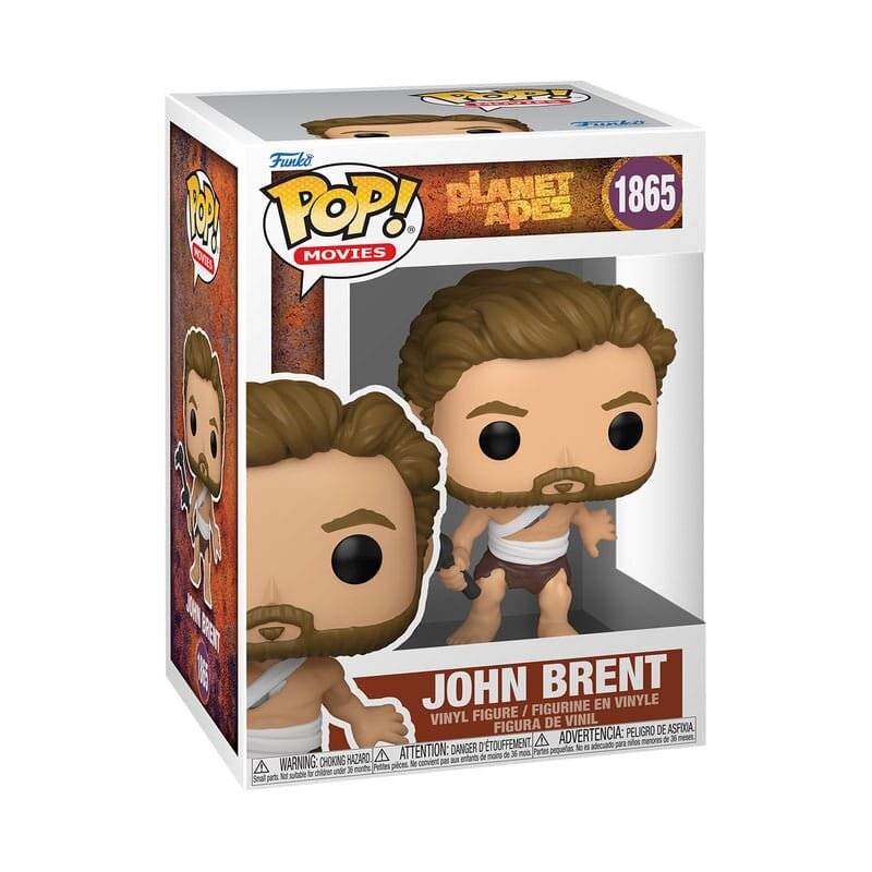 Planet der Affen POP! Movies Vinyl Figur John Brent 9 cm