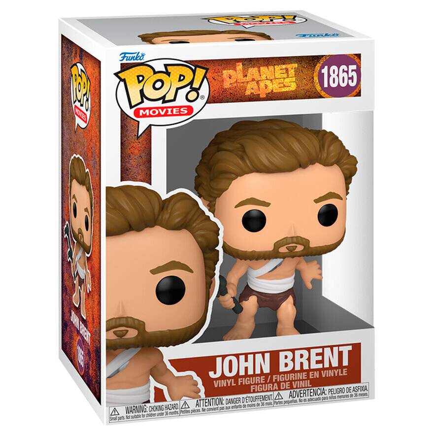 Planet der Affen POP! Movies Vinyl Figur John Brent 9 cm
