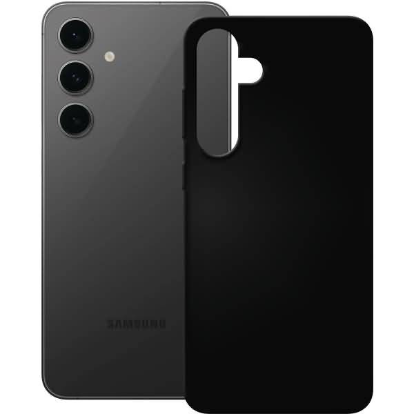 PEDEA Soft TPU Case für Samsung Galaxy S24 FE, schwarz