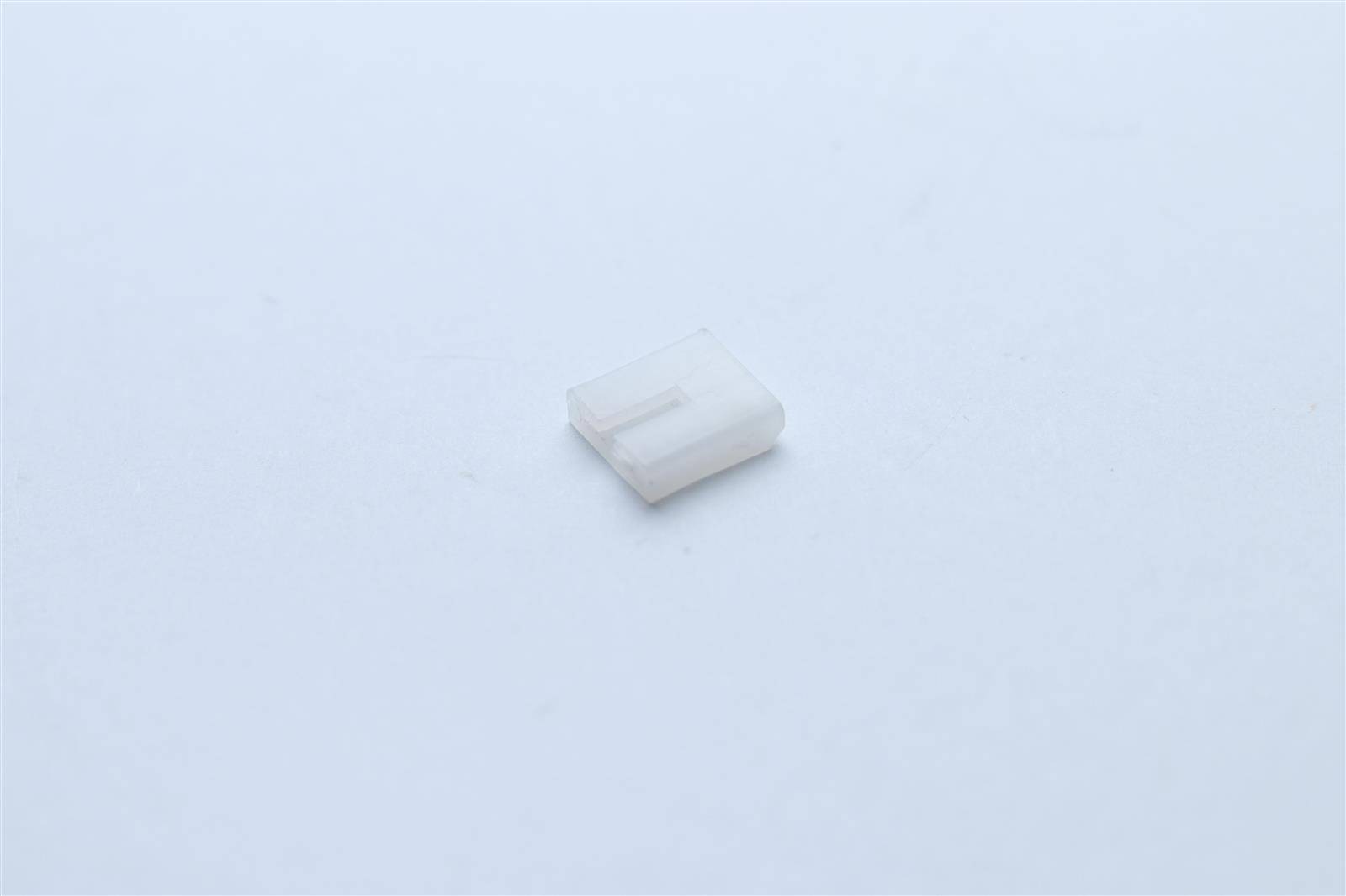 Bleiakku Polabdeckung / Faston Abdeckung für Faston F1 (4,8mm) - lose weiß