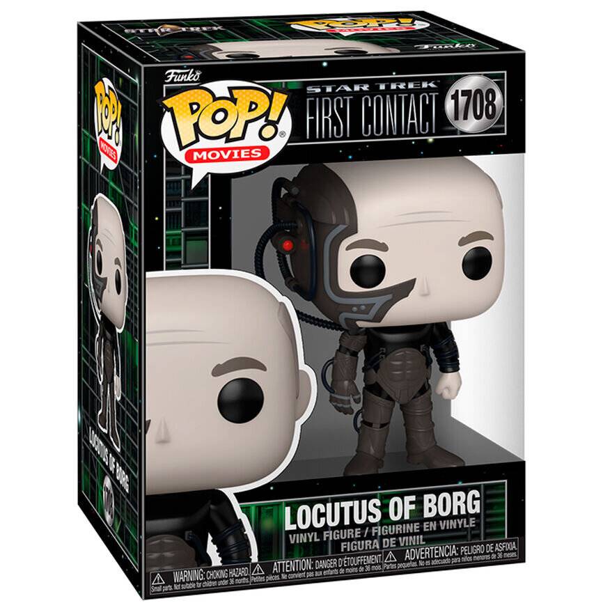 Star Trek First Contact POP! TV Vinyl Figur Picard(Borg) 9 cm