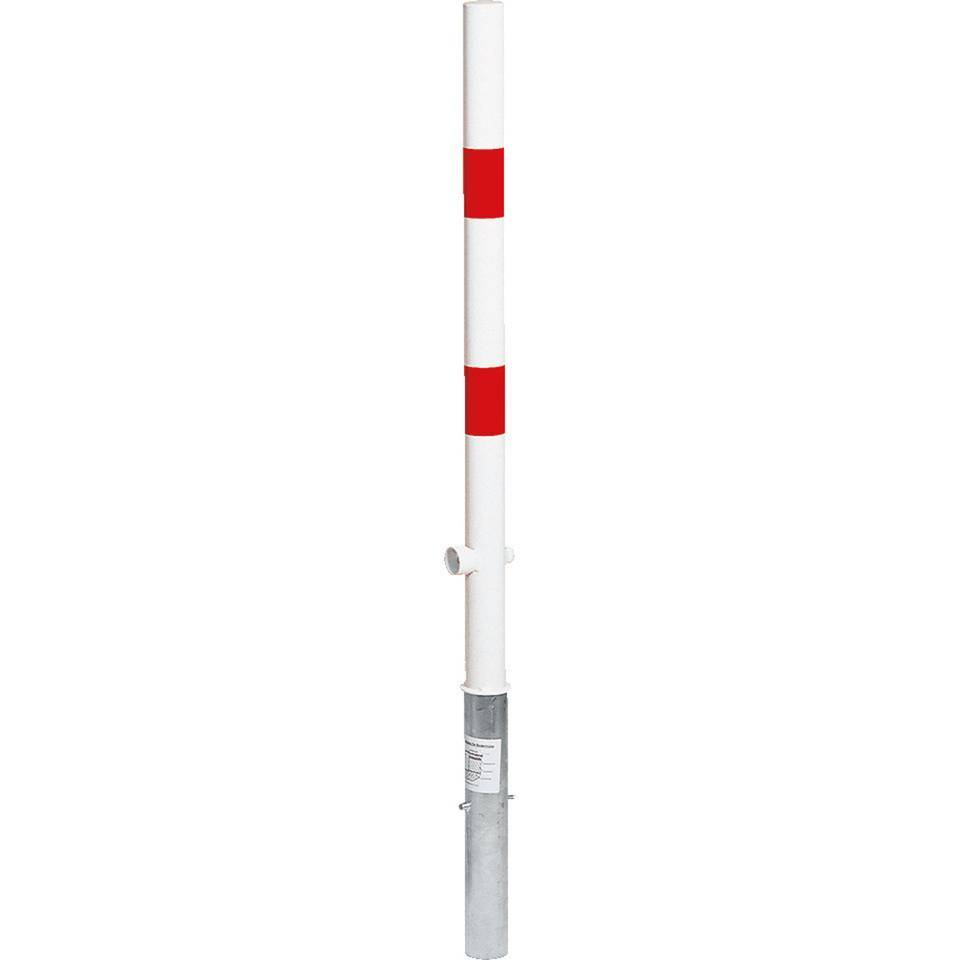 K.57 Absperrpfosten Wien, zum Einbetonieren, ohne Kettenöse, Ø 60mm, 1000mm